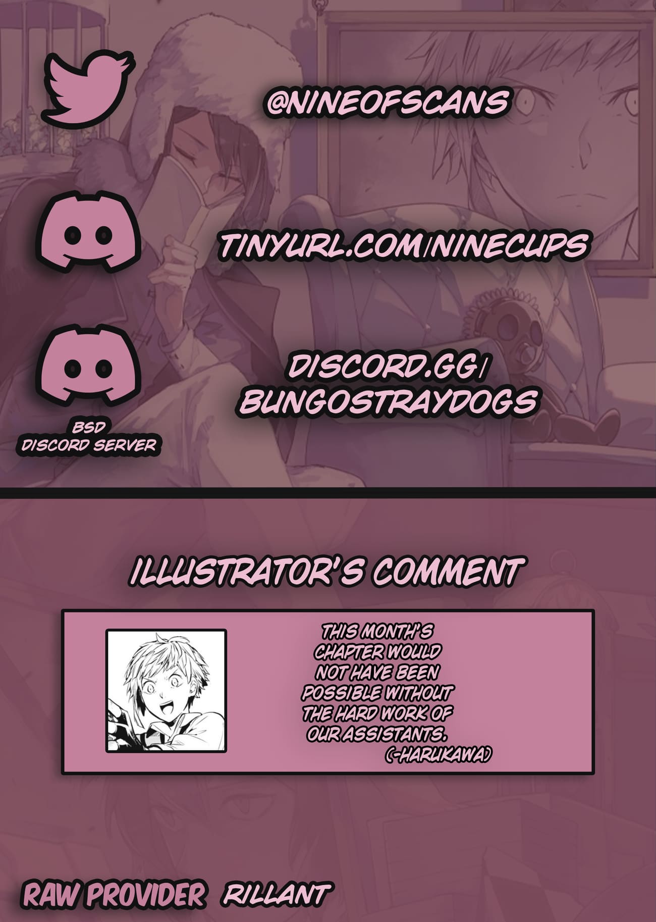 Bungou Stray Dogs, Chapter 116 image 01